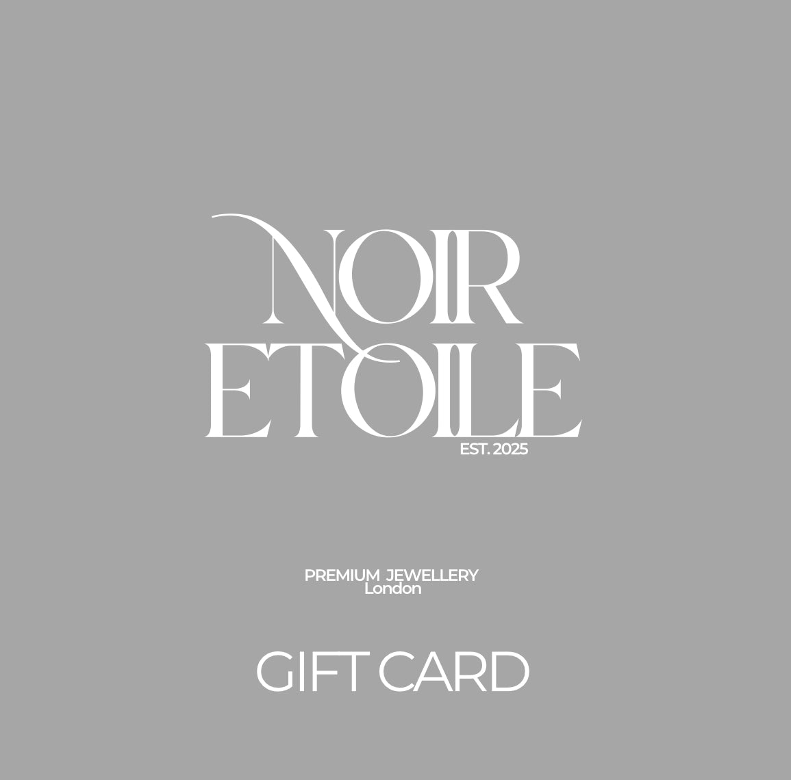 Noir Étoile gift cards